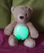 Lampka pluszowy projektor gwiazdek MIŚ Smukee