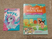 Pomysłowa książeczka oraz kucyki