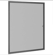 Moskitiera okienna aluminiowa 100x120 antracyt