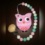 Zawieszka do smoczka z gryzakiem 