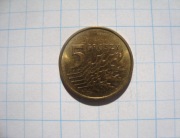 Polska moneta 5 gr groszy 2019