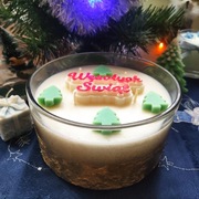 Świeca sojowa, Świąteczna, Ręcznie robiona, 600 ml