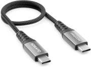 deleyCON Kabel USB-C 2M PD 3.0 PPS (60 W Szybkie ładowanie) 