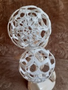 BOMBKI SZYDEŁKOWE RĘCZNIE ROBIONE 2 szt (21) 