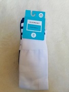 Skarpety piłkarskie Element Football Sock białe/niebieskie r. 46–48