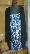 ANN HARVEY Nowa bluzka/tunika 2w1 wiskoza___56/58