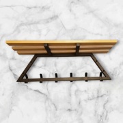 Wieszak metalowy loftowy