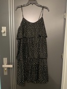 Splash sukienka falbanki groszki nowa hit blog roz.42