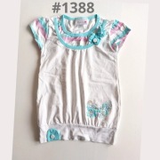 Bluzka 3-4lat 98-104cm bombka kokardki zdobienia #1388