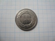 Polska moneta 1 zł złoty 2017