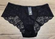 Majtki Damskie Czarne 2XL