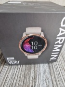 Smartwatch GARMIN Venu Gold Piaskowy 43mm