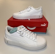 Puma Damskie Smash Platform V2 L Trampki Biaty