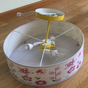 Lampa sufitowa (2 sztuki + żarówki LED)