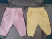 r.68 Cool Club by Smyk 2 szt. Spodnie dresowe,dresy dla dziewczynki.