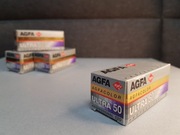 AGFA  Agfacolor Ultra 50 / 120 / negatyw kolorowy przeterminowany 2002 /