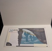 Banknot kolekcjonerski NBP- 200 lecie ur. F Chopina - 20zł  2009r