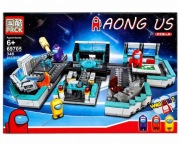 Klocki Among Us statek baza 348 el. figurki zestaw