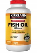 Kirkland Fish Oil 1000 mg- 300mg OMEGA 3 -400 szt