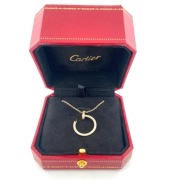 Naszyjnik Cartier Juste Un Clou złoto 750 brylanty