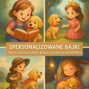 Spersonalizowane Bajki – Twoje dziecko i pupil jako bohaterowie historii!