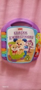 Pianinko Edukacyjne Fisher-Price+ książeczka interaktywna - używane