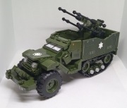 M16 Half-Track - jak Lego, Cobi