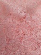 Firanka   Kolor różowy wzór kwiaty