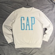 Gap Bluza Biała M Oversize Vintage