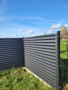 Ogrodzenie Tarasy Barierki Panel Żaluzja do Samodzielnego Montażu