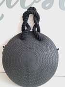 O bag twist nero czarna zestaw gotowy do wyjścia 