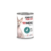 Karma John Dog dla kota gęś 400 g