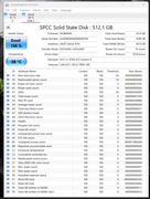 Dysk 2.5" SSD cala SATA3 SP Slicon A55 512GB 6GB/s 3D NAND Testowany