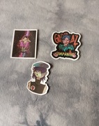 naklejki winylowe gorillaz
