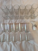 Literatki szklanki z czasów PRL