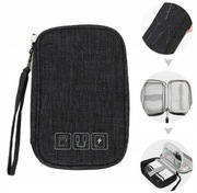 ETUI PODRÓŻNE TORBA NA ŁADOWARKĘ KABLE KOSMETYCZKA