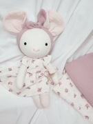 Eco zabawka lalka Tilda Myszka prezent karton 