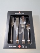Zestaw Sztućców Zwieger Multima 24 szt Sztućce Elegancki 6 osób