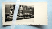 FOTO RUMUNIA POCIĄG WAGONY CFR 1934 - 6634