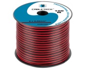 PRZEWÓD led KABEL głośnikowy 2x0,50mm - 100 mb rolka