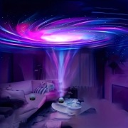 Projektor świetlny LED z efektem gwiezdnego nieba