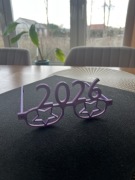 Okulary sylwestrowe na Nowy Rok 2026