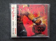 Manowar Louder Than Hell CD 1press 1996 Japan Obi
