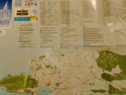 Mapki turystyczne Split 2 szt.