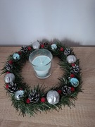 Wianek bożonarodzeniowy do zawieszenia  na drzwiach  ozdoba świąteczna 