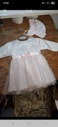 Sprzedam ubranko do chrztu dla dziewczynki rozmiar 74