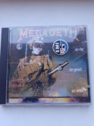 CD megadeth so far so good so what capitol records