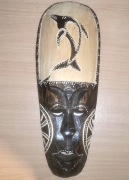 Ozdobna maska Tiki z delfinem Jack's of Fiji Papua Nowa Gwinea Australia