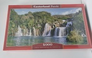 Puzzle 4000 elementów Chorwacja Wodospady Krka Castorland