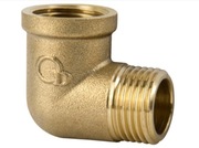 Kolano mosiężne 1/2" GW/GZ